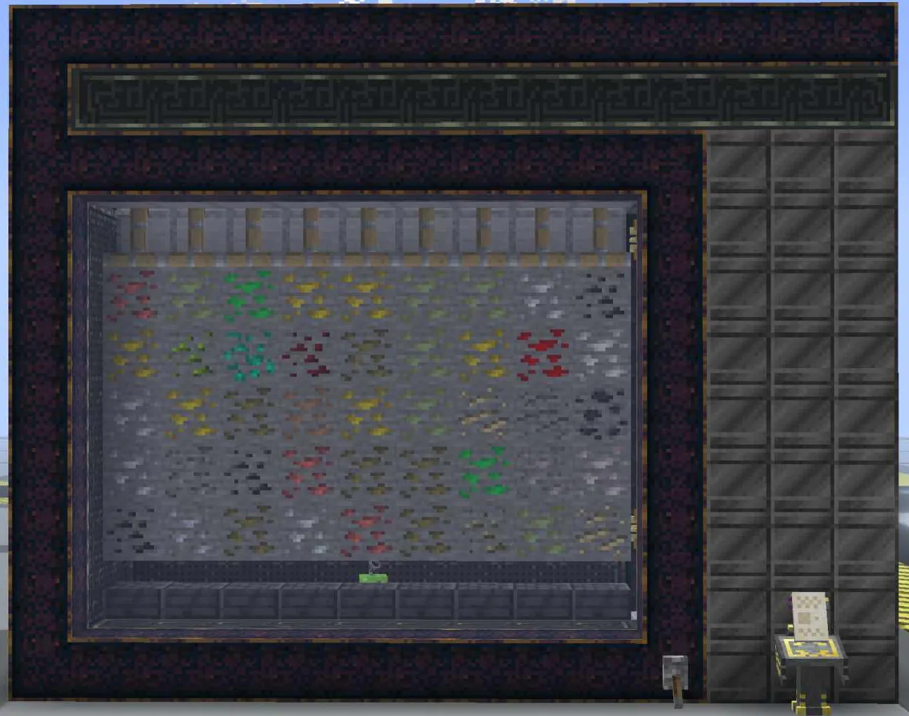 (0.5.4) Early-stage automated miner based on condensed ore orchid production
